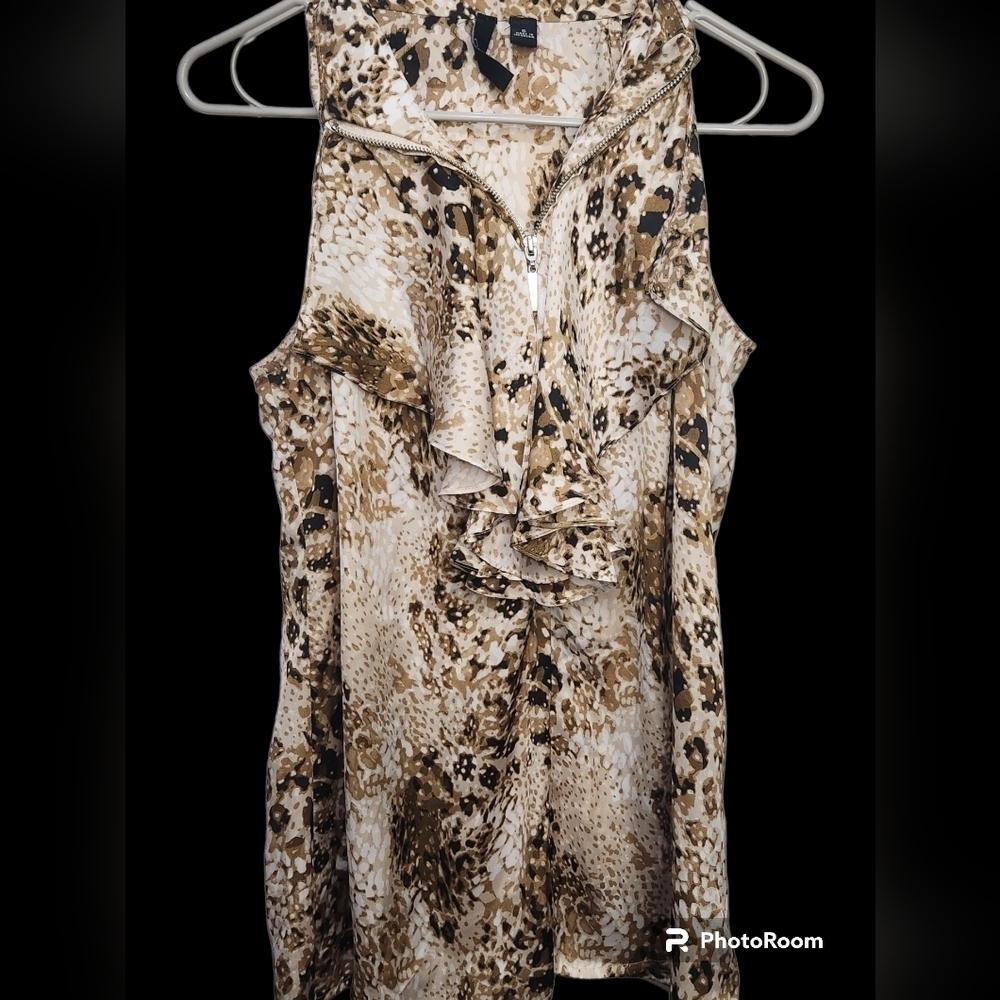 Essentials by Milano Dressy Tank Top Size Small